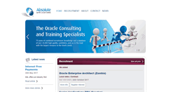 Desktop Screenshot of absolute-applications.com